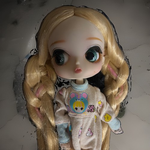 Byul doll blonde blue eyes - blonde,